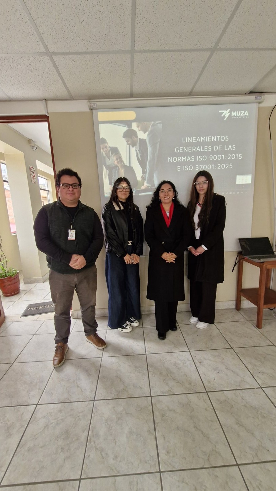 Implementación de normas ISO 9001, 37001 y 27001